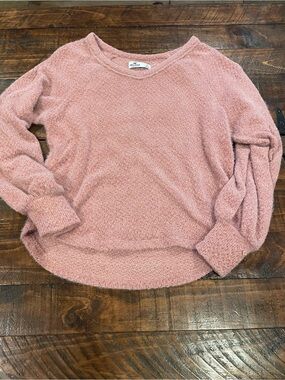 Hollister Dusty Rose Crewneck Sweater